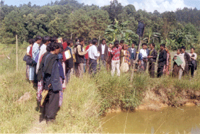 Farmers and Community members of Umtong Syiem Macro-watershed 