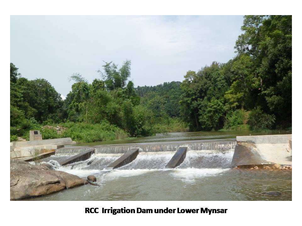 RCC Irrigation Dam under Lower Mynsar