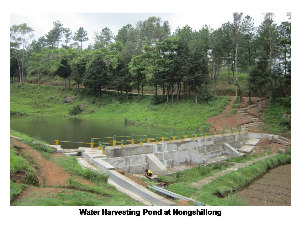Water Harvesting Pond at Nongshillong