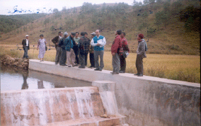 field inspection at Umyiap