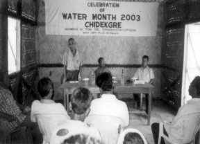 observation of "Water Month"